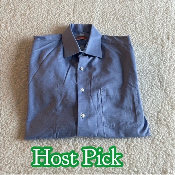 ✅HOST Pick✅ VanHeusen Long Sleeve Dress Shirt, Neck 15 1/2, Size 32/33 - Picture 1 of 8